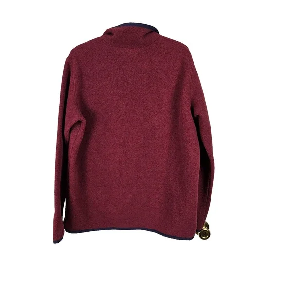 Cotopaxi Teca Fleece Snap T Pullover Sweater Jacket Mens M Red Blue Midlayer - Picture 5 of 5